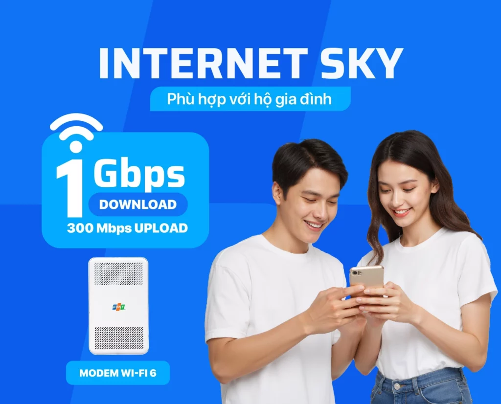 FPT Long Biên - Tổng đài đăng ký lắp mạng WiFi FPT cáp quang Internet Sky
