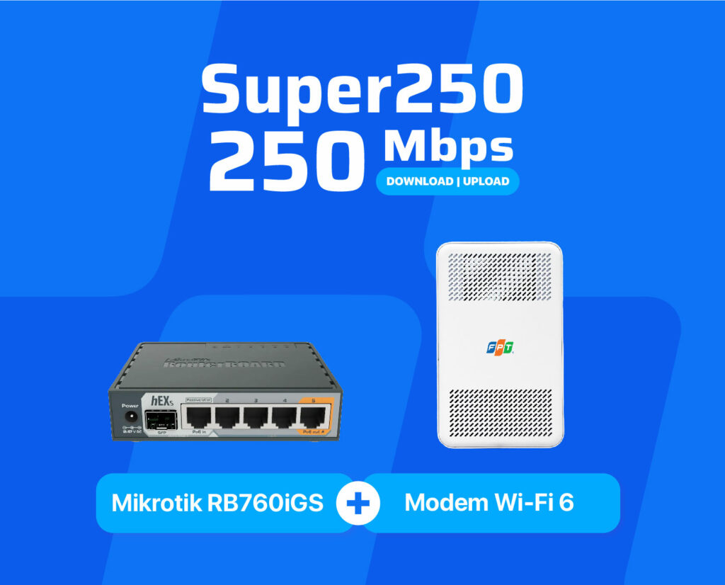 FPT Long Biên - Tổng đài đăng ký lắp mạng WiFi FPT cáp quang Super 250